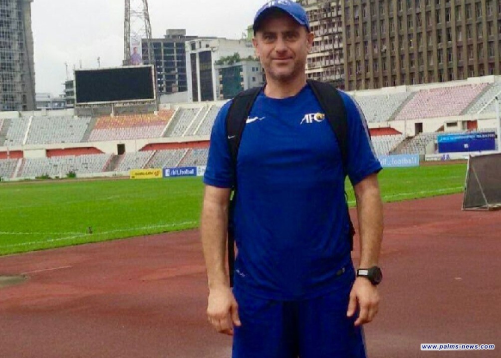 لؤي صبحي مقيماً لحكام مباراة في بطولة الأندية الخليجية الأبطال